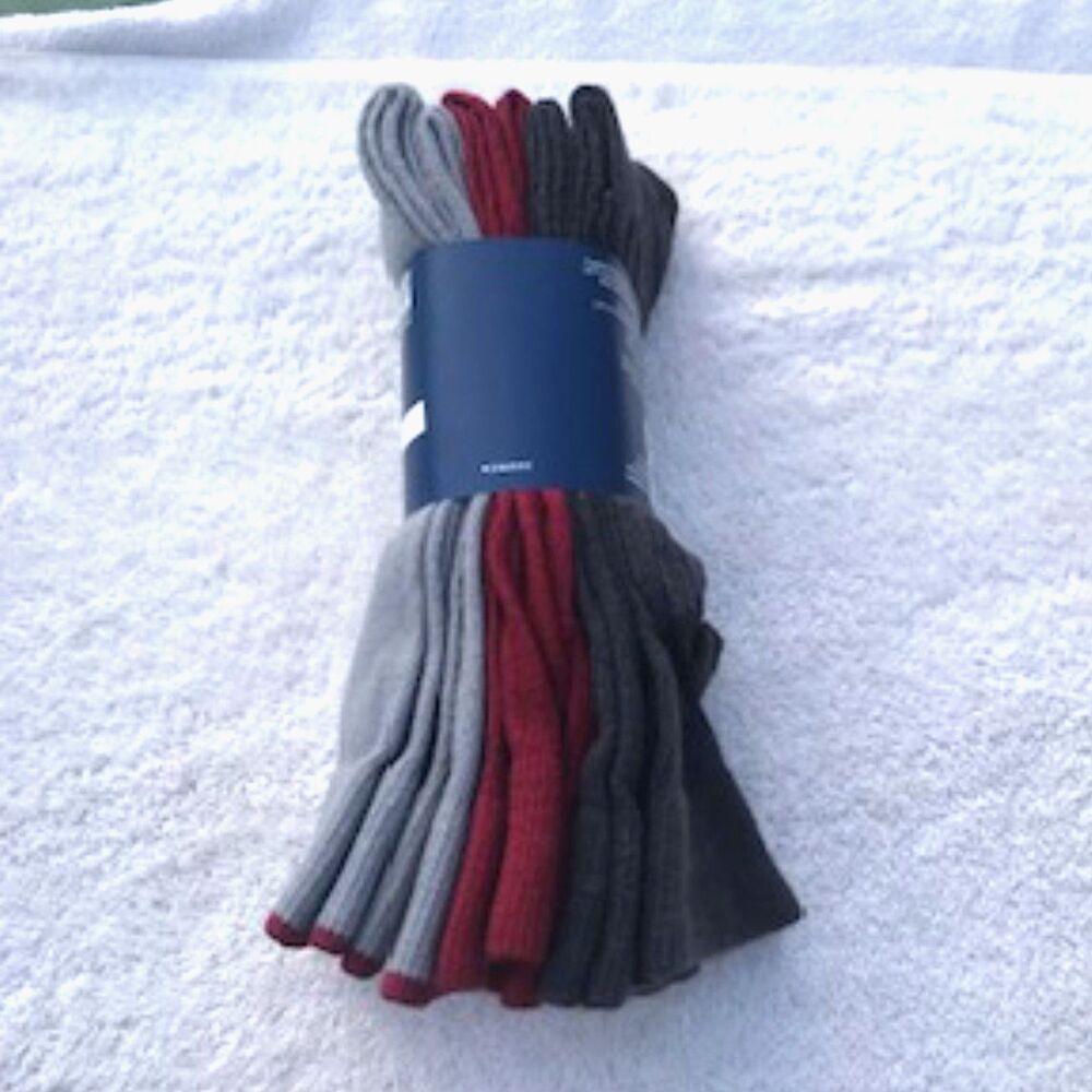 Size: 6-12 Dress Socks . (6) Pair Sleeve . Assorted Colors . New in Sleeve
